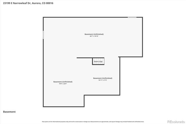 23199 E Narrowleaf Drive, Aurora, CO 80016