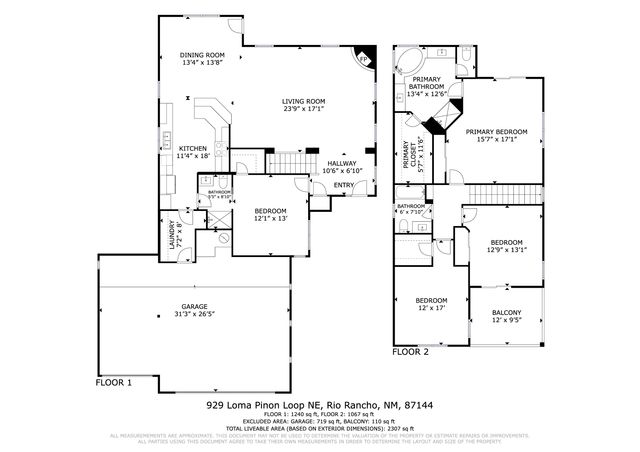 929 Loma Pinon Loop NE, Rio Rancho, NM 87144