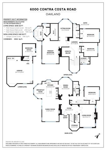 6000 CONTRA COSTA ROAD, Oakland, CA 94618