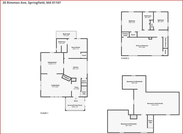 35 Rimmon Ave, Springfield, MA 01107