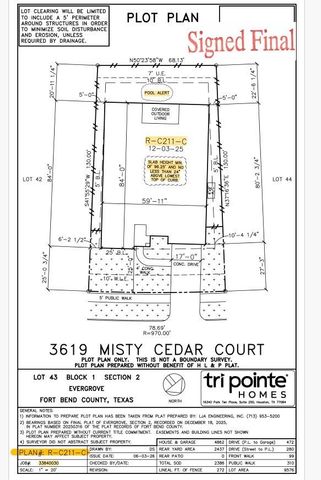3619 Misty Cedar Court, Richmond, TX 77406