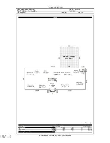 2413 Hillford Drive, Burlington, NC 27217