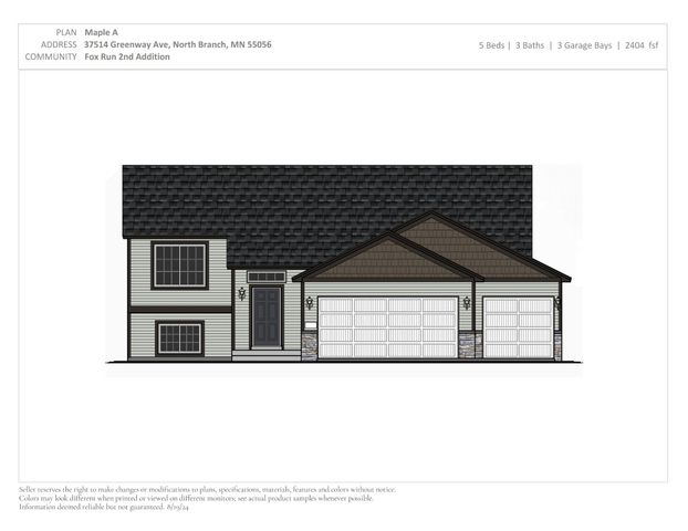 37514 Greenway Avenue, North Branch, MN 55056