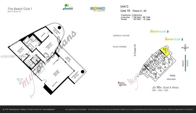 1850 S Ocean Dr 1410, Hallandale Beach, FL 33009