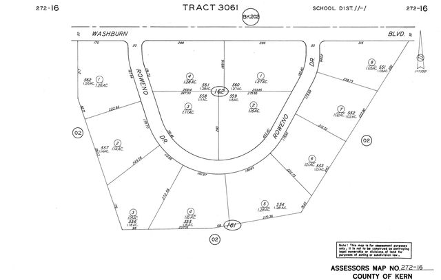Rowend Dr. And Wahsburn Blvd., California City, CA 93505