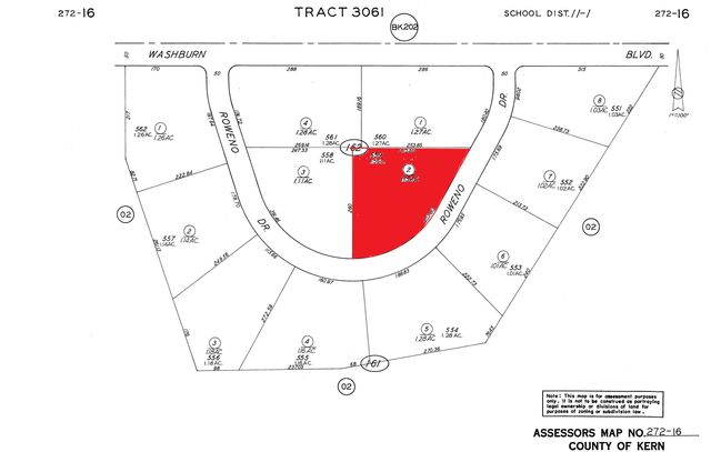 Rowend Dr. And Wahsburn Blvd., California City, CA 93505