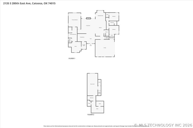 2135 S 280th East Avenue, Catoosa, OK 74015