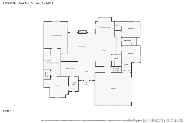 2135 S 280th East Avenue, Catoosa, OK 74015