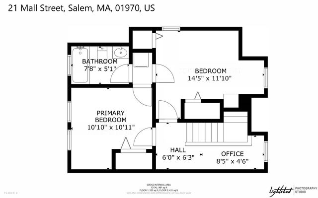 21 Mall St 2, Salem, MA 01970