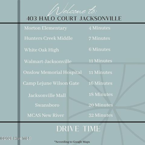 403 Halo Court, Jacksonville, NC 28546