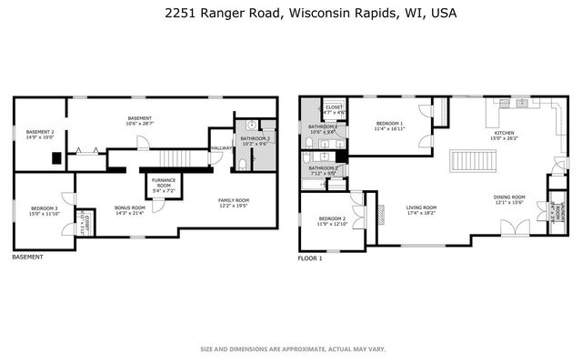 2251 RANGER ROAD, Wisconsin Rapids, WI 54494
