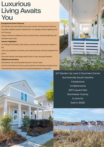 107 Garden Lily Lane, Summerville, SC 29485