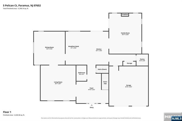 5 Pelican Court, Paramus, NJ 07652