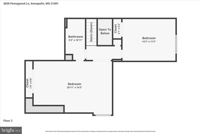 2820 PENNYPOND LN N, Annapolis, MD 21401