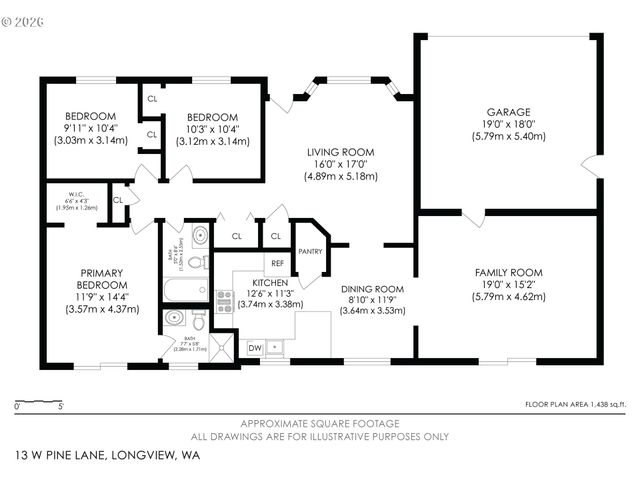 13 W PINE Ln, Longview, WA 98632