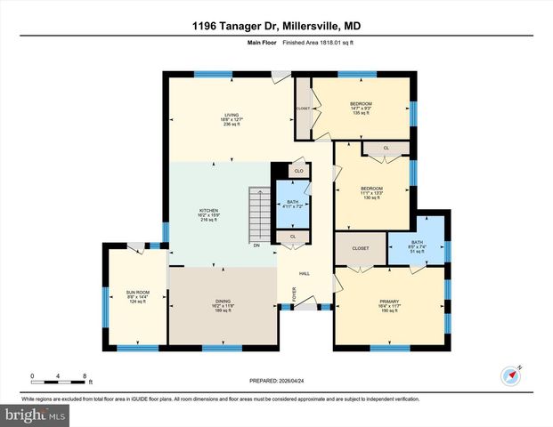 1196 TANAGER DR, Millersville, MD 21108