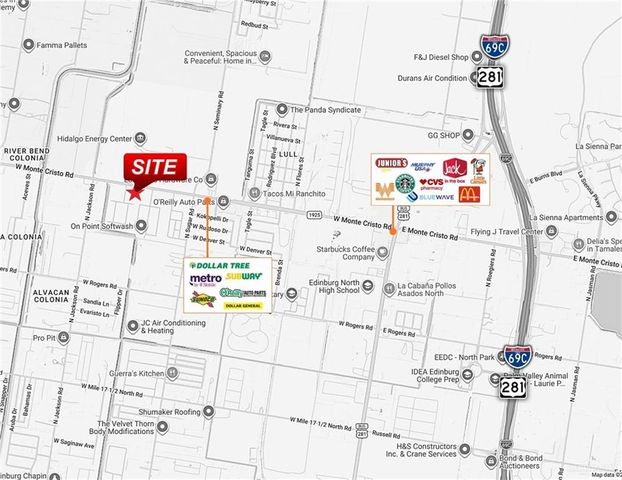 TBD Lot 4 W Monte Cristo Road, Edinburg, TX 78541