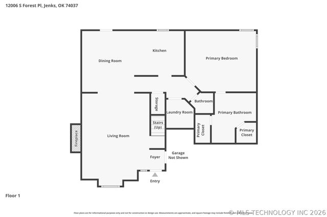 12006 S Forest Place, Jenks, OK 74037