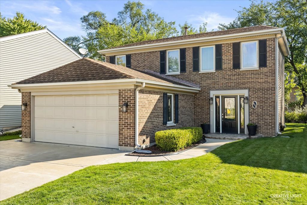 615 Middleton Drive, Roselle, IL 60172 — exterior