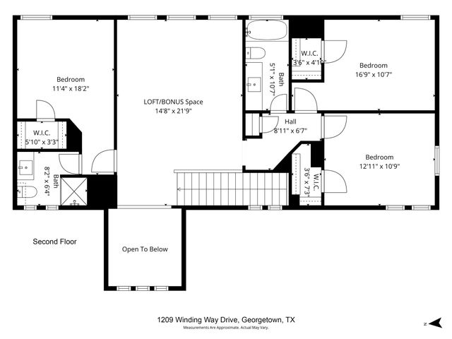 1209 Winding Way DR, Georgetown, TX 78628