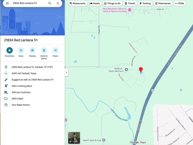 21834 Red Lantana Trail, Hockley, TX 77447