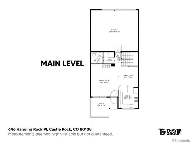 646 Hanging Rock Pl, Castle Rock, CO 80108