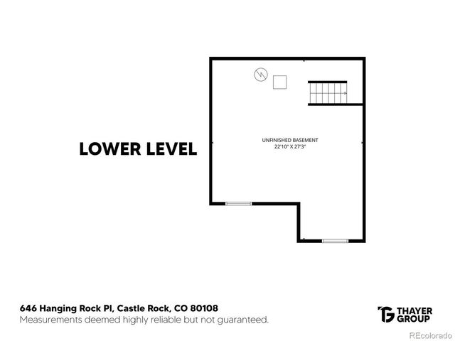 646 Hanging Rock Pl, Castle Rock, CO 80108