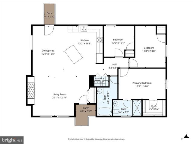 911 WALNUT DR, Fredericksburg, VA 22405