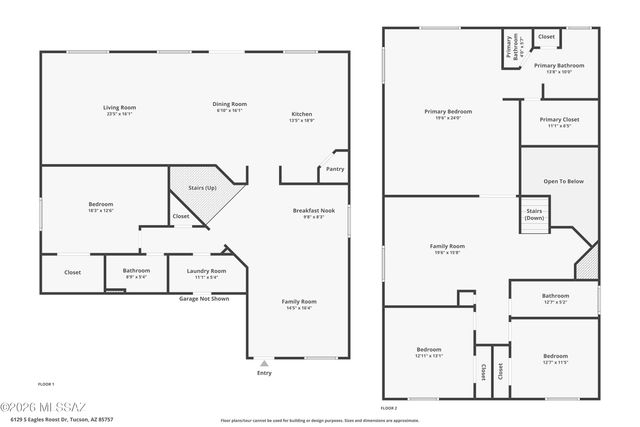 6129 S Eagles Roost Drive, Tucson, AZ 85757