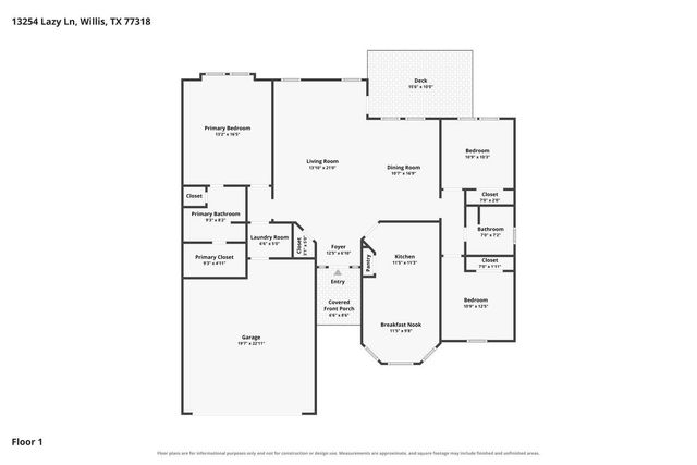 13254 Lazy Lane, Willis, TX 77318