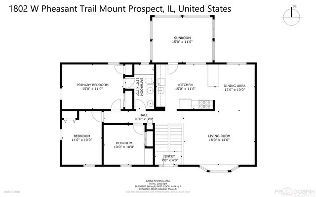 1802 W Pheasant Trail, Mount Prospect, IL 60056