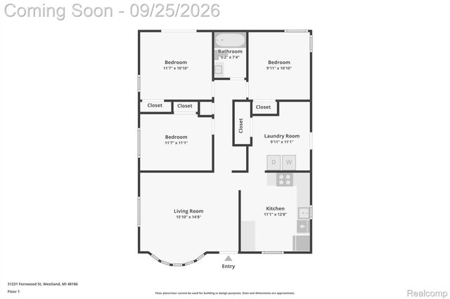 31231 Fernwood Street, Westland, MI 48186