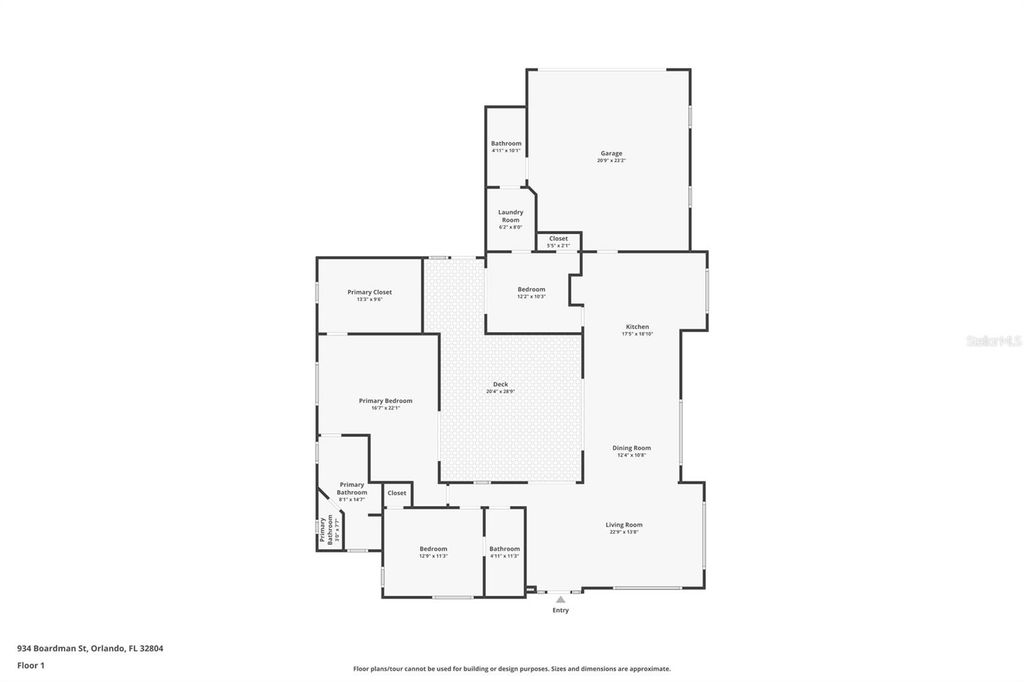 Image 45 of property listing at 934 BOARDMAN STREET, Orlando, FL 32804
