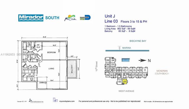 1000 West Ave 503, Miami Beach, FL 33139