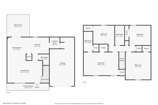 1385 Sussex Dr, Clarksville, TN 37042