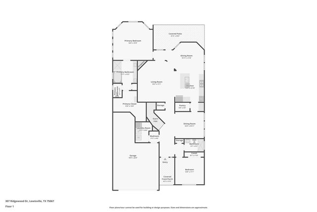 307 Ridgewood Drive, Lewisville, TX 75067