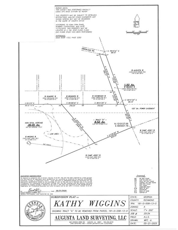 2070 Greenland Road, Blythe, GA 30805