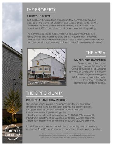 9 Chestnut Street, Dover, NH 03820