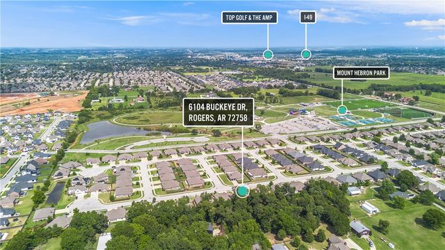 6104 W Buckeye Drive, Rogers, AR 72758