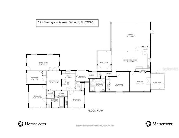 321 W PENNSYLVANIA AVENUE, Deland, FL 32720