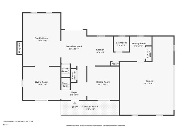 2021 Inverness DRIVE, Waukesha, WI 53186