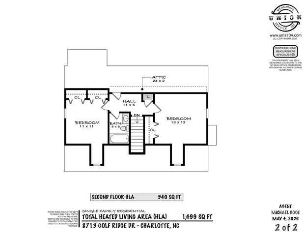 8713 Golf Ridge Drive, Charlotte, NC 28277