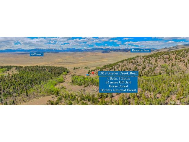 1819 Snyder Creek Rd, Jefferson, CO 80456
