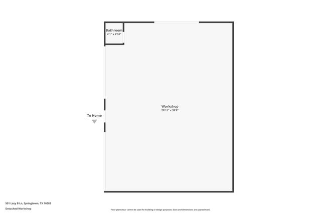 501 Lazy B Lane, Springtown, TX 76082