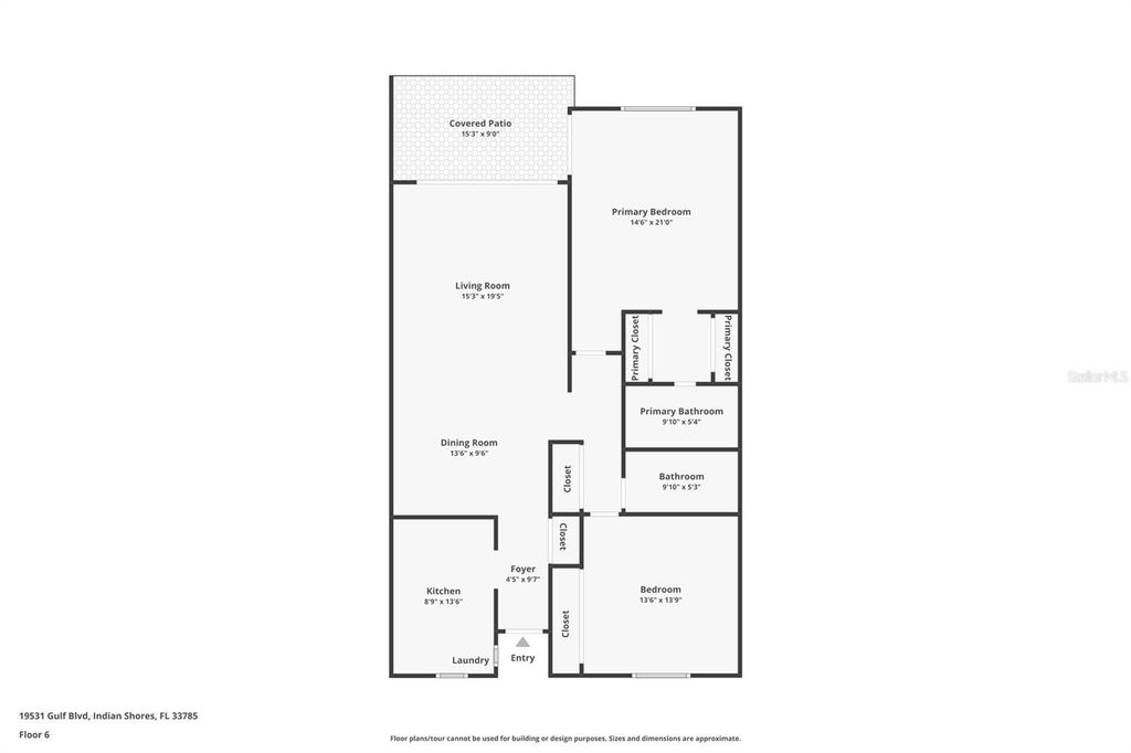 Image 16 of property listing at 19531 GULF BOULEVARD 609, Indian Shores, FL 33785