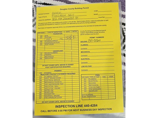 1852 Nw DOGWOOD St, Roseburg, OR 97471