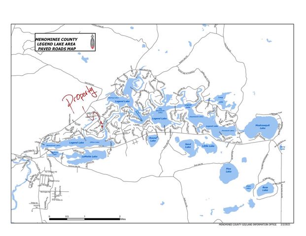 N1240 OTTER PONDS LANE, Keshena, WI 54135