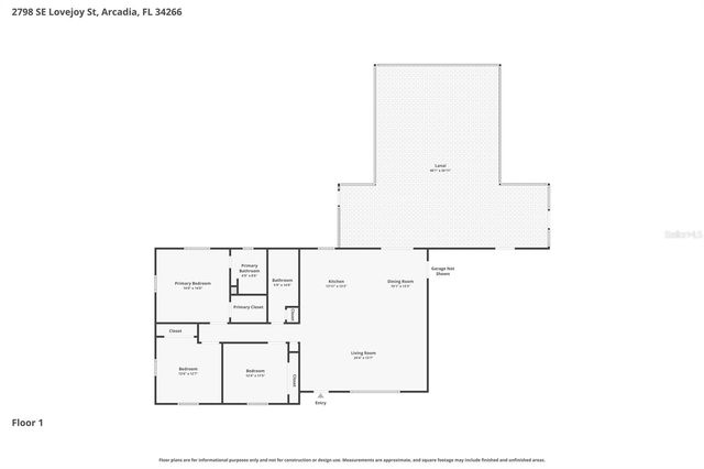 2798 SE LOVEJOY STREET, Arcadia, FL 34266