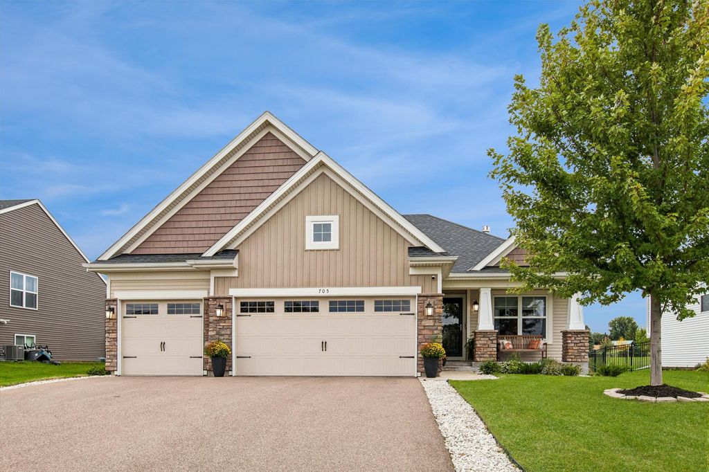 705 Boulder Pass Street, Jordan, MN 55352 — exterior