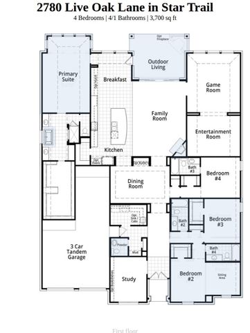 2780 Live Oak Lane, Prosper, TX 75078